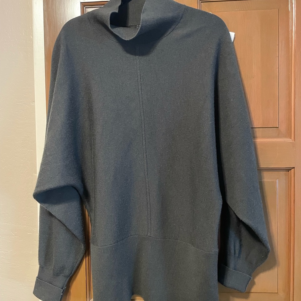 COS Dark Gray Turtleneck Sweater